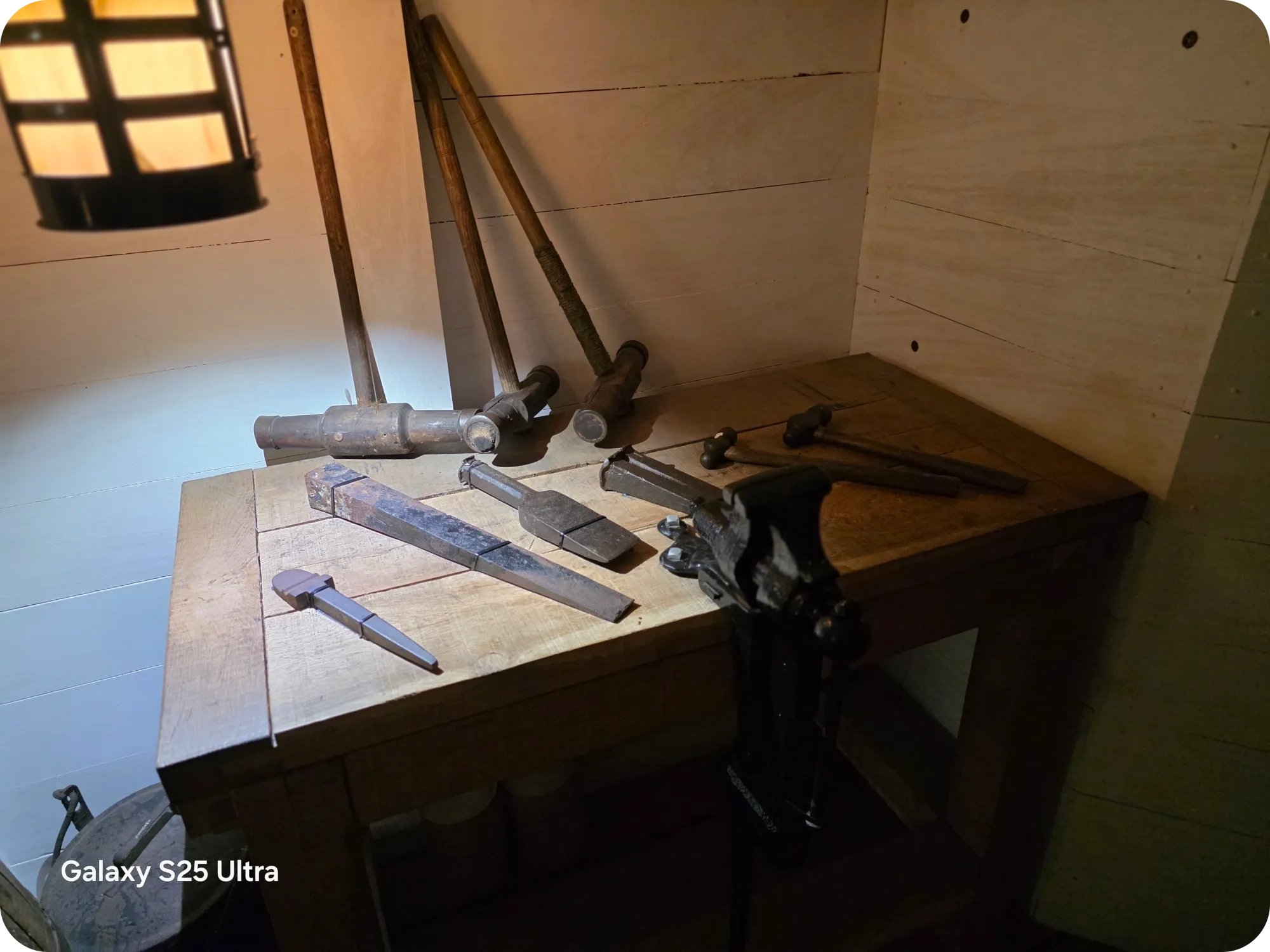 Workshop aboard HMS Victory